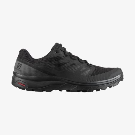 Salomon OUTLINE GORE-TEX Mens Hiking Shoes Black | Salomon South Africa